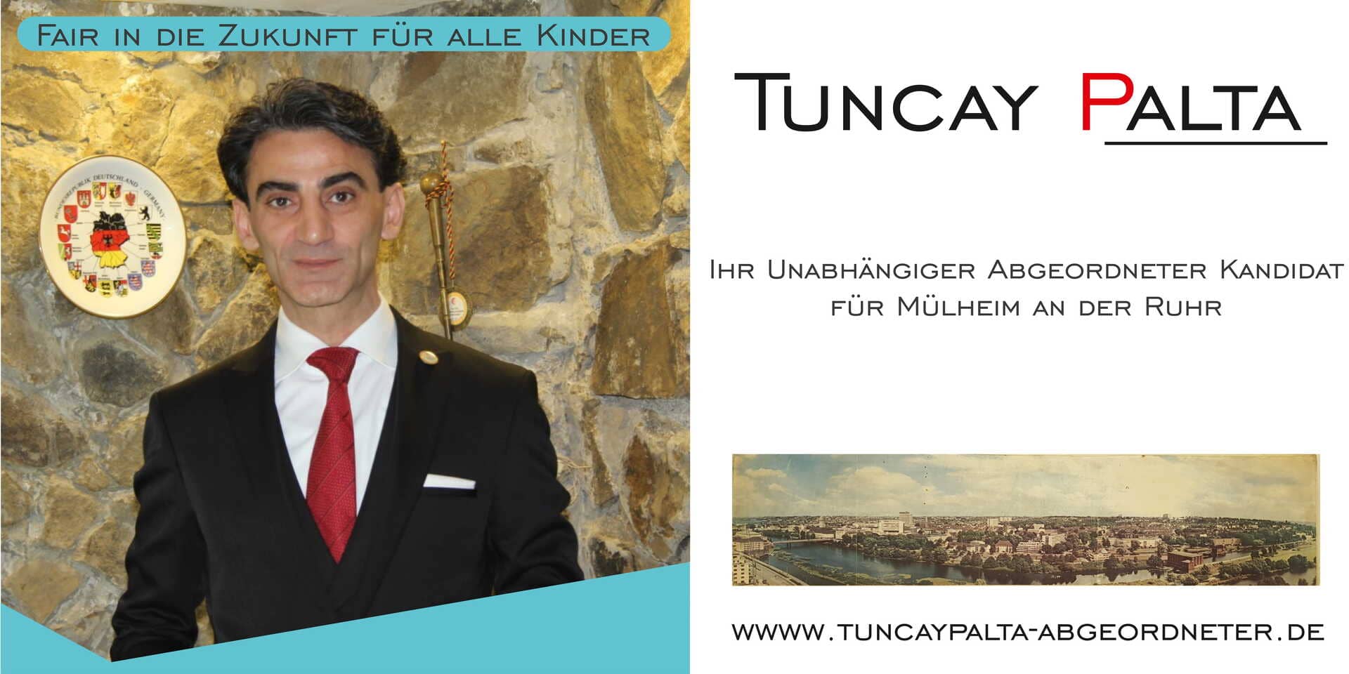 Wahlwerbung Banner 200cm x 100cm